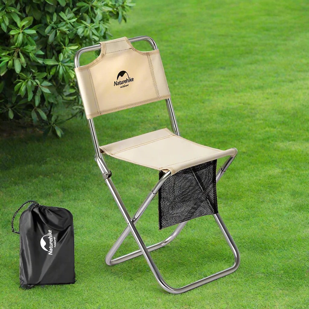 Chaise de Camping - NaturehikeChair™ - Kaki - Paradis du camping