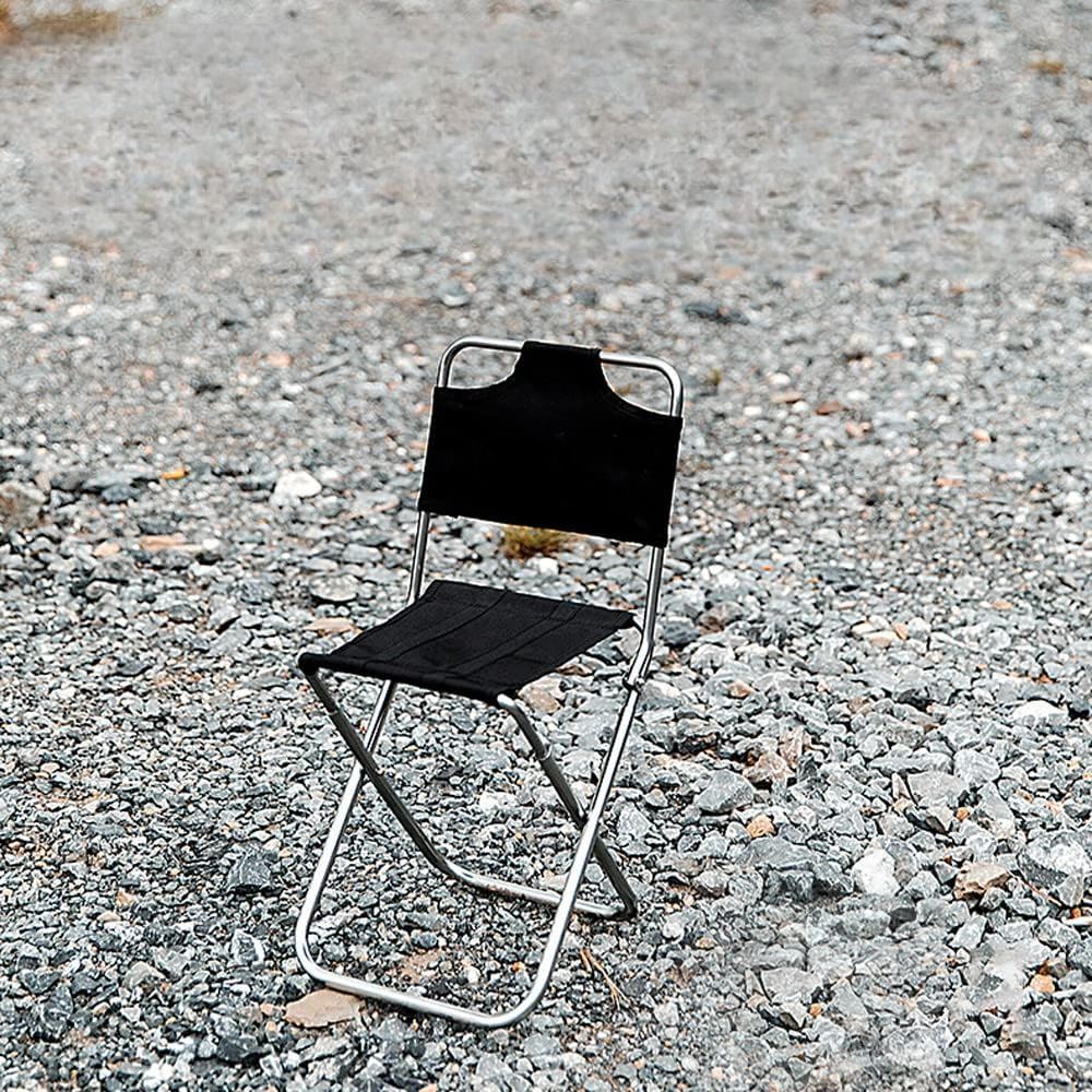 Chaise de Camping - NaturehikeChair™ - Noir - Paradis du camping