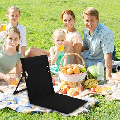 Chaise Pliable - SitAnywhere™ - Noir - Paradis du camping
