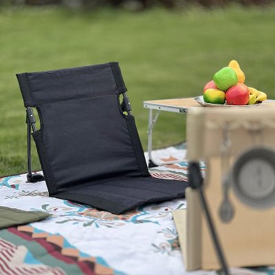 Chaise Pliable - SitAnywhere™ - Noir - Paradis du camping