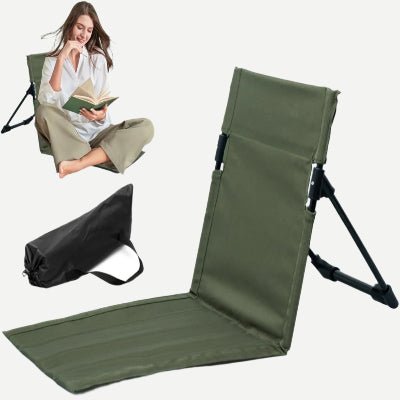 Chaise Pliable - SitAnywhere™ - Vert Olive - Paradis du camping