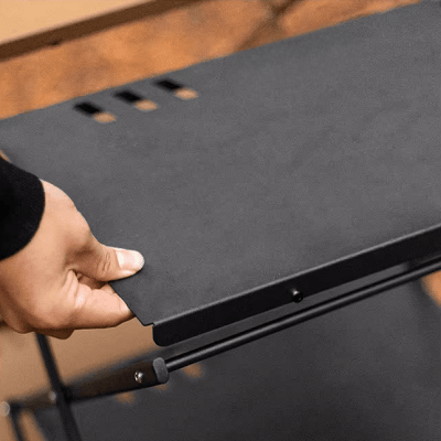 Etagères de rangement - OutdoorRack™ - Noir - Paradis du camping