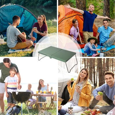 Table Camping - PicnicFold™ - Vert - Paradis du camping